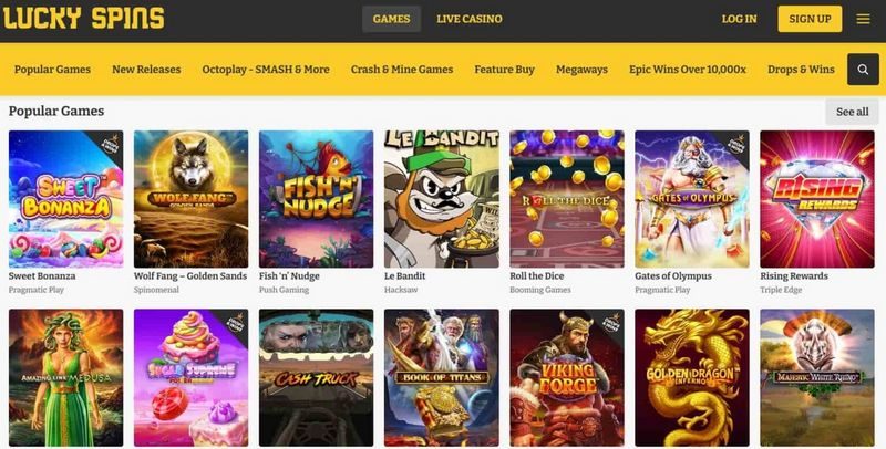 Lucky Spins -arvostelu (2026) Lucky Spins -arvostelu (2026)